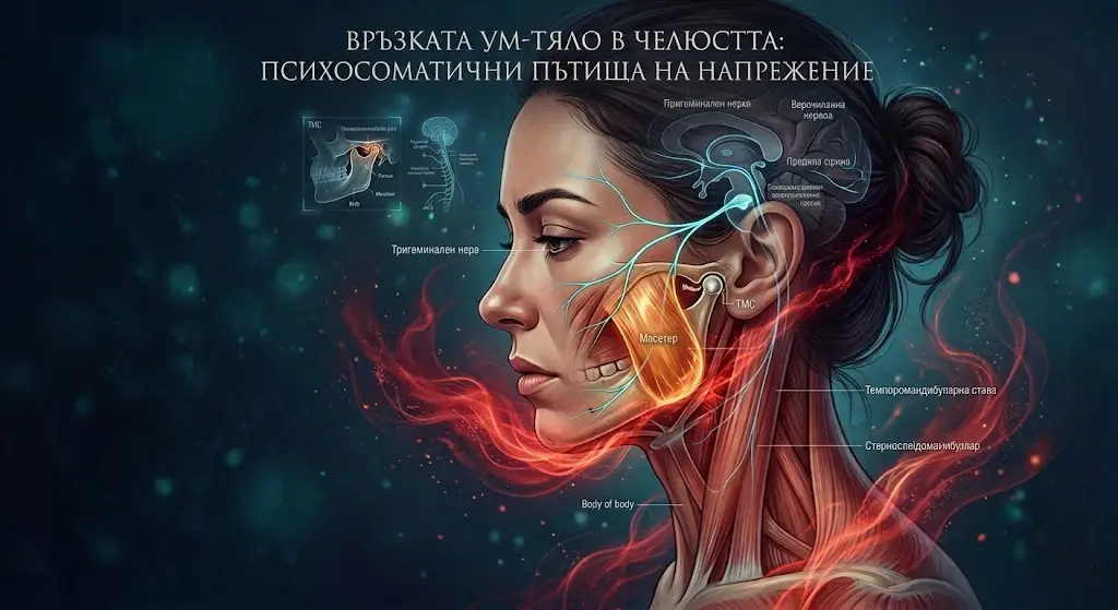 напрежение в челюстта психосоматика и потиснат гняв